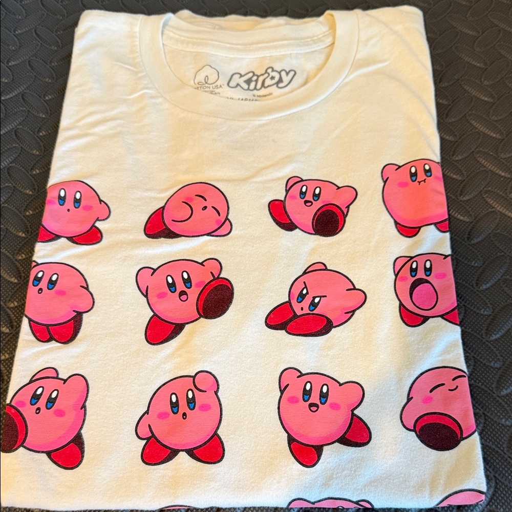 Graphic Tee - Cream and Pink